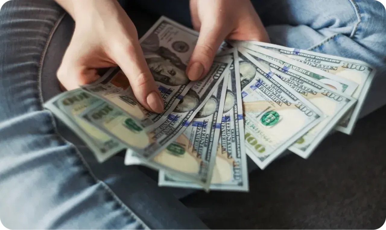 An Of 100 Us Dollar Banknotes