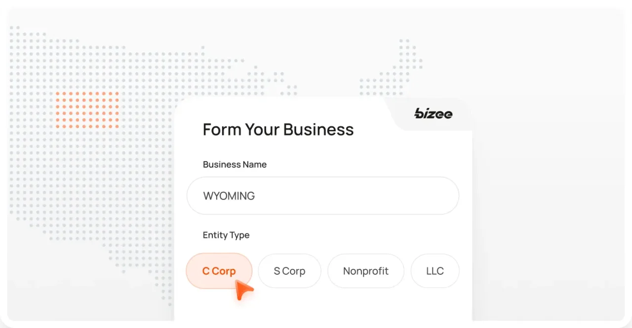 Wyoming Corp Map