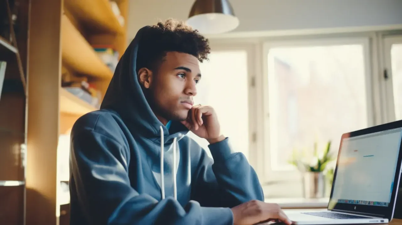 Man With Laptop