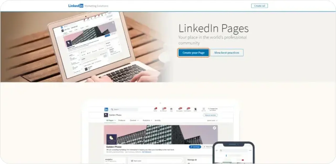 Setup Linkedin Company Page 1