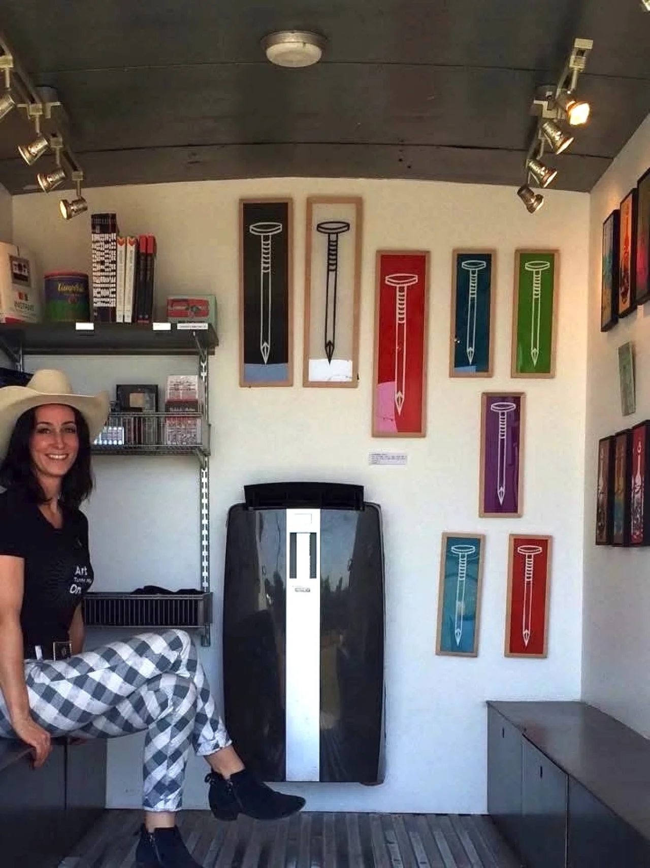 Creative Small Business Owner In Shop