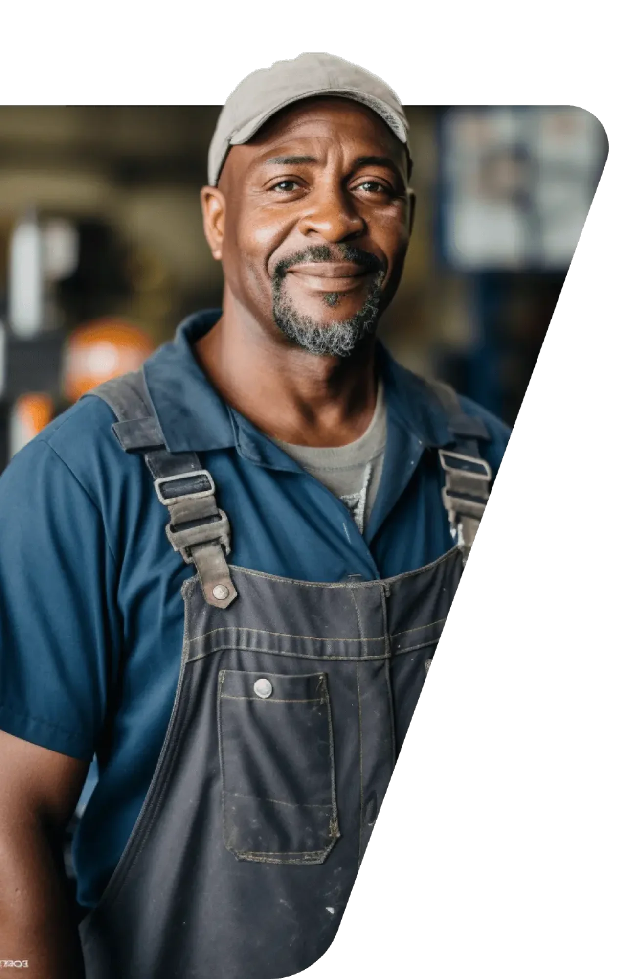 Confident Industrial Worker In Uniform