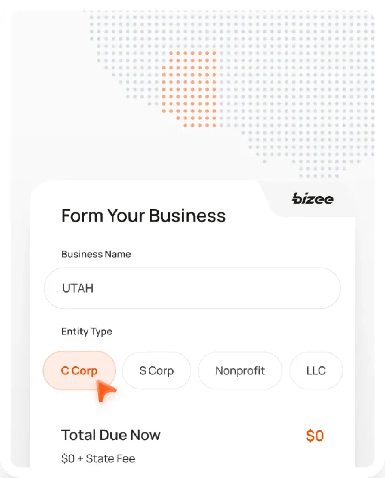 Utah Corp Map Mobile