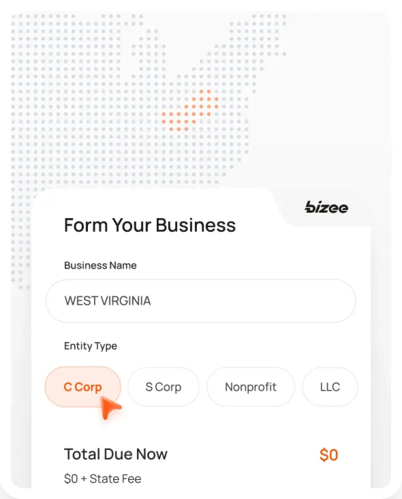 West Virginia Map Mobile