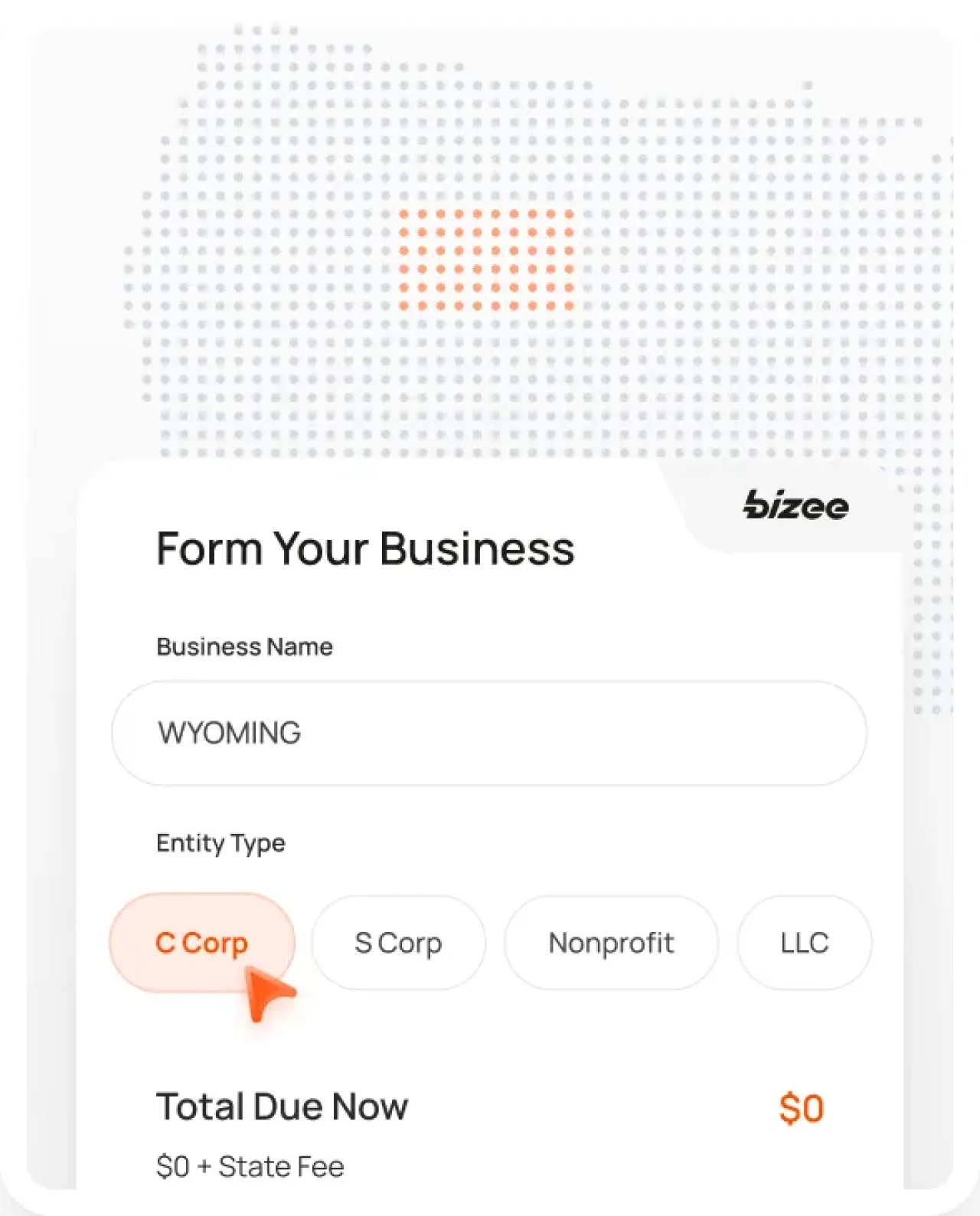 Wyoming Corp Map Mobile