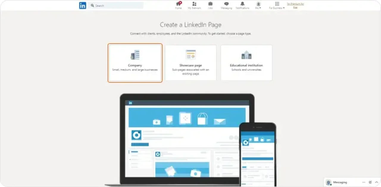 Setup Linkedin Company Page 3