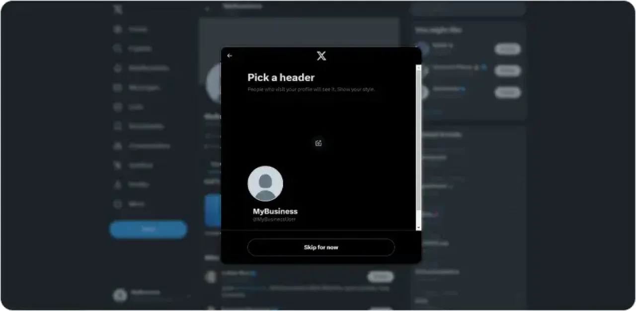Setup X Twitter Account 12